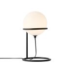 Nordlux Lampada Da Tavolo Wilson Vetro e Metallo Nero | Adatto per 1x G9